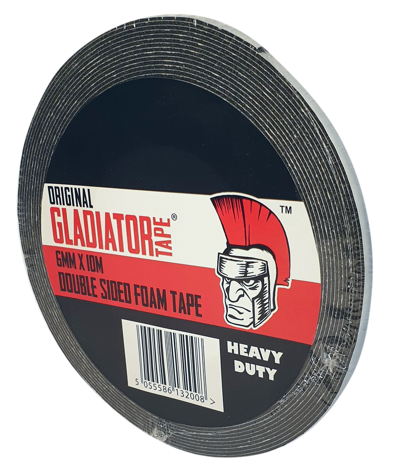 Gladiator Foam Tape Various Sizes