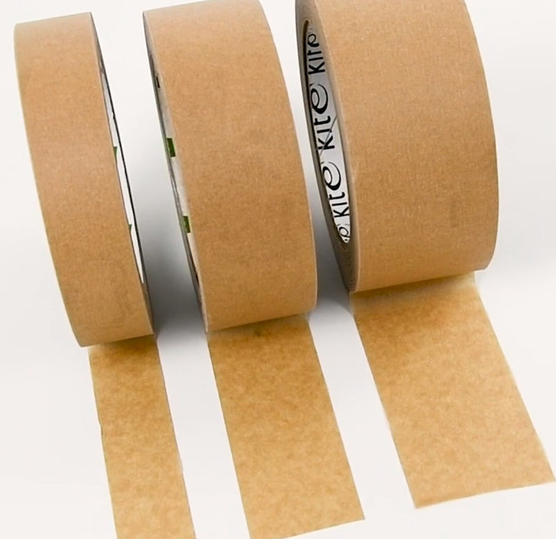 Brown Kraft Paper Packaging Parcel Tape Eco Friendly Biodegradable Recyclable 50m
