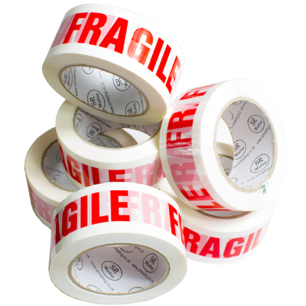 Fragile Parcel Packing Tape 48mm X 92m (100yards)